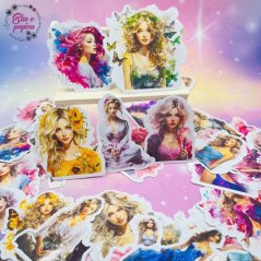 Velké kusové samolepky Stylová dívka, módní motivy, elegantní dívky, diářové samolepky, plánování, bujo, papírové samolepky, scrapbook. Velké kusové samolepky Stylová dívka, módní motivy, elegantní dívky, diářové samolepky, plánování, bujo, papírové samolepky, scrapbook.