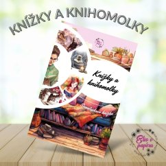 Samolepková knížka: Knížky a knihomolky