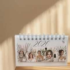 Stolní kalendář 2026 – ženský a elegantní