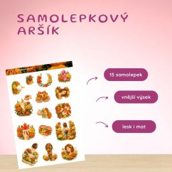 Afrikánová zahrada | Samolepky do diáře