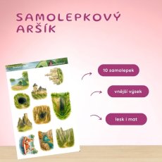 Dovolená v Česku | Samolepky do diáře
