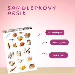 Domácí pečení krok za krokem | Samolepky do diáře