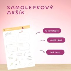Laskavé plánování | Samolepky do diáře