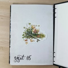 Klíč k tiché zahradě | Maxi kusová samolepka pro diář i scrapbook