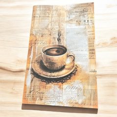 Vintage sešit s vůní čaje a kávy