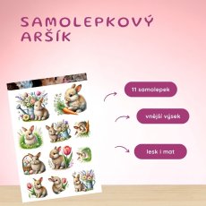 Zajíčci | Samolepky do diáře