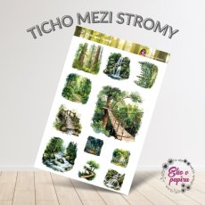 Ticho mezi stromy | Samolepky do diáře