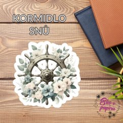 Kormidlo snů | Maxi kusová samolepka pro diář i scrapbook