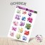 Orchideje | Samolepky do diáře