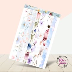 Proužky v rozkvětu | Samolepky do diáře