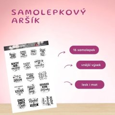 Nadechni se svého dne | Samolepky do diáře