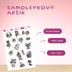 Strašidelně roztomilé | Samolepky do diáře