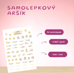 Radost | Menší funkční aršík