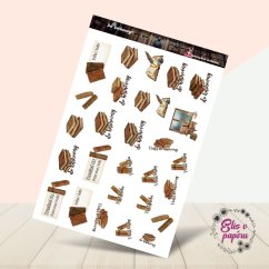 Do knihovny |  Samolepky do diáře