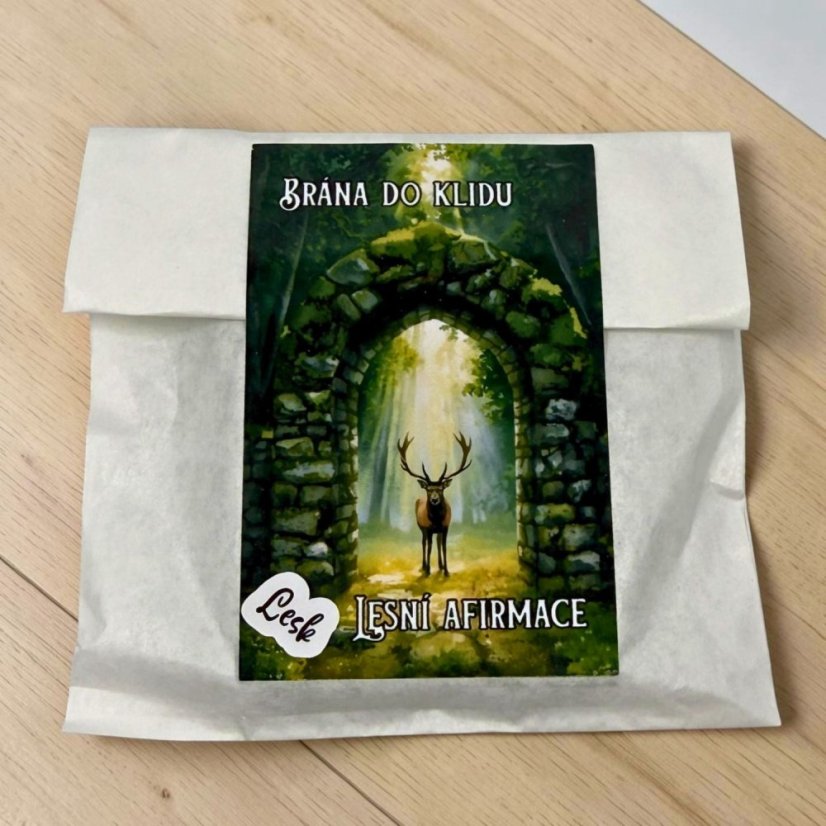 Brána do klidu | Velké kusové samolepky afirmačních kartiček