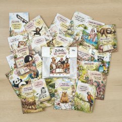 Zvířata bez servítků | Velké kusové samolepky afirmačních kartiček