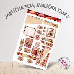 Jablíčka sem, jablíčka tam 2 | Samolepky do diáře