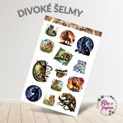 Divoké šelmy | Samolepky do diáře