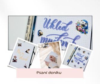 Jak psaní deníku a používání samolepek zlepšuje naši duševní pohodu a jak na to