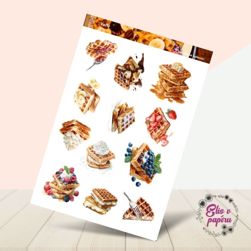Vafle | Samolepky do diáře