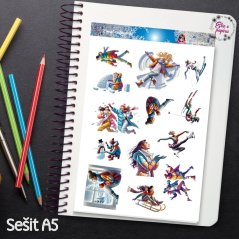 Zimní radovánky | Samolepky do diáře