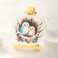 Noční strážci lesa | Maxi kusová samolepka pro diář i scrapbook