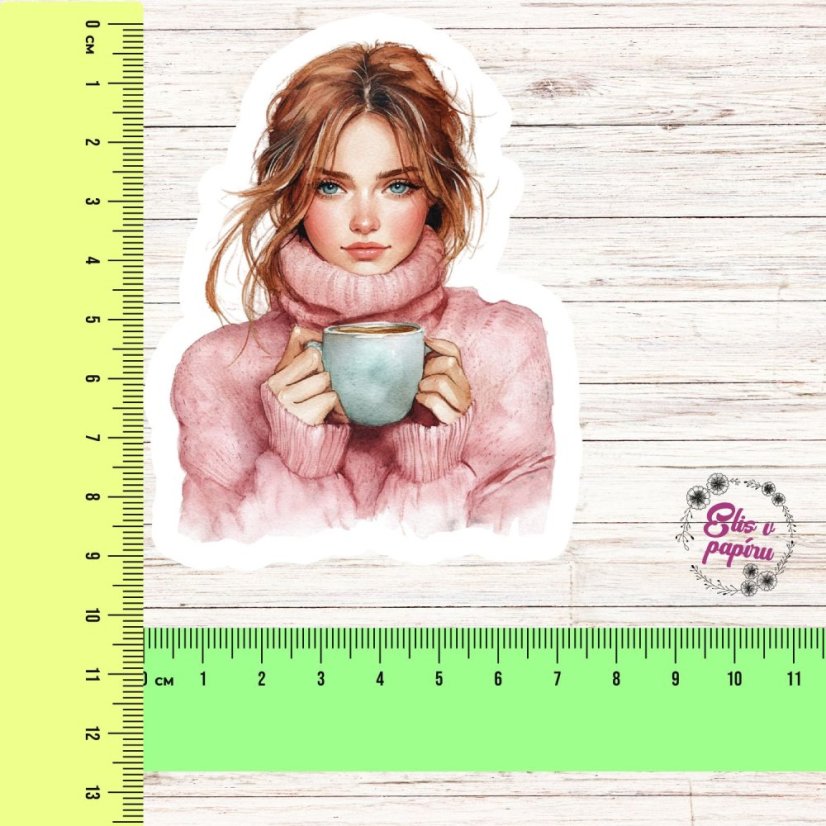 Únorové teplo v srdci | Měsíční samolepkový kit | 2026