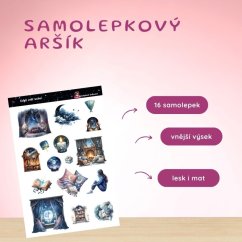 Když svět usíná | Samolepky do diáře