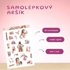 Den jako z magazínu | Samolepky do diáře