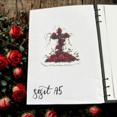 Gotický kříž | Samolepky do diáře