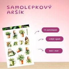 Zelené potěšení | Samolepky do diáře