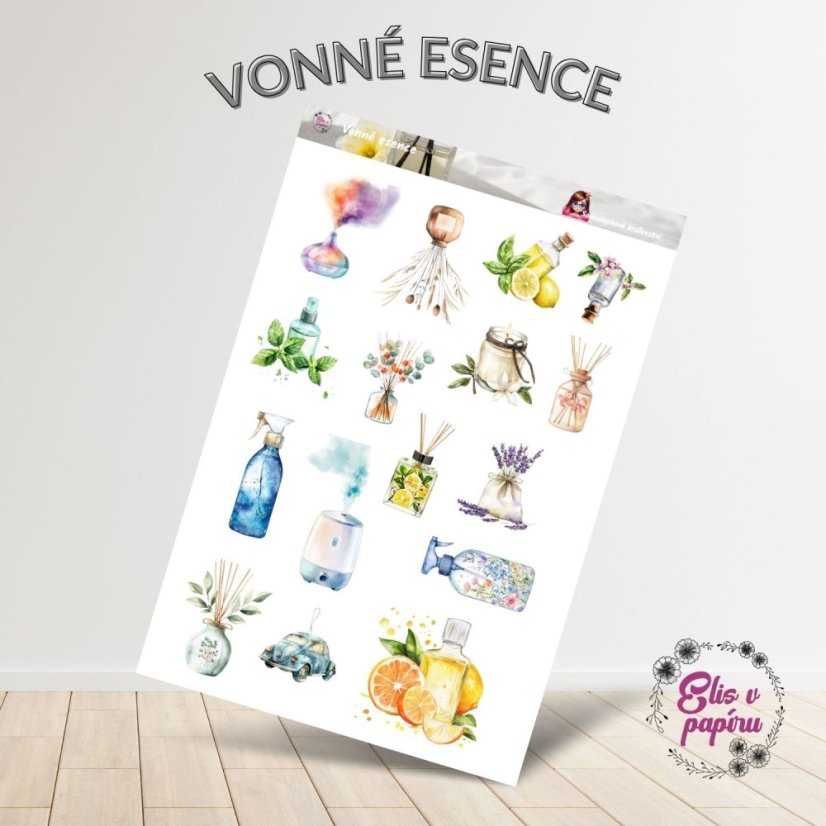 Vonné esence | Samolepky do diáře