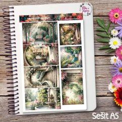 Zahrada plná vzpomínek | Samolepky do diáře