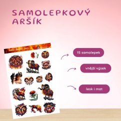 Znamení zvěrokruhu – Beran | Samolepky do diáře