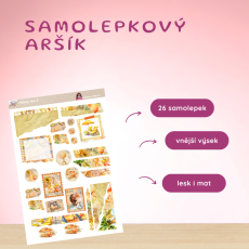 Plážový den 2 | Samolepky do diáře