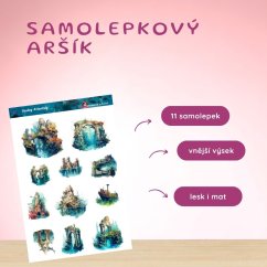 Ozvěny Atlantidy | Samolepky do diáře