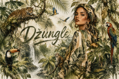 Džungle | Celostránková kusovka