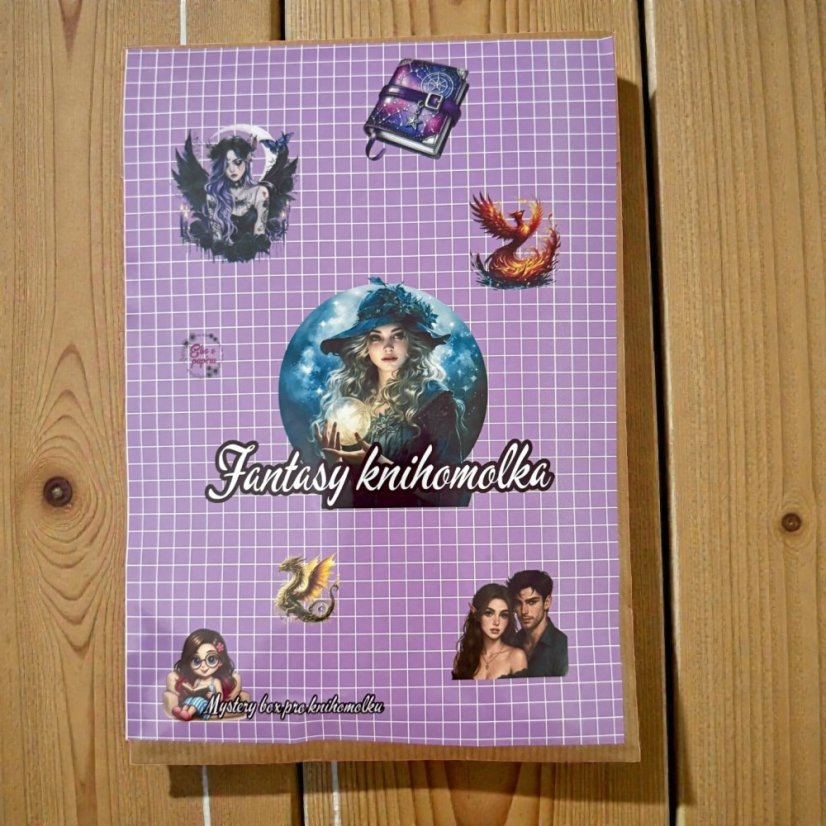 Fantasy knihomolka | Balíček z mystery boxu pro knihomolky