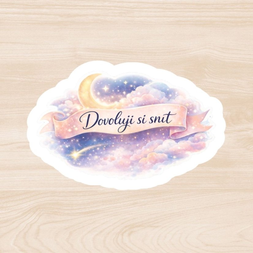 Dovoluji si snít | Samolepky do diáře