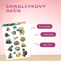 Touha po dálkách | Samolepky do diáře