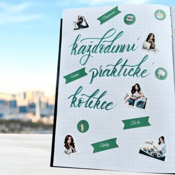 Bujo výzva 15: Praktické každodenní kolekce