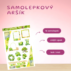 Limetka sem, limetka tam! 1 | Samolepky do diáře