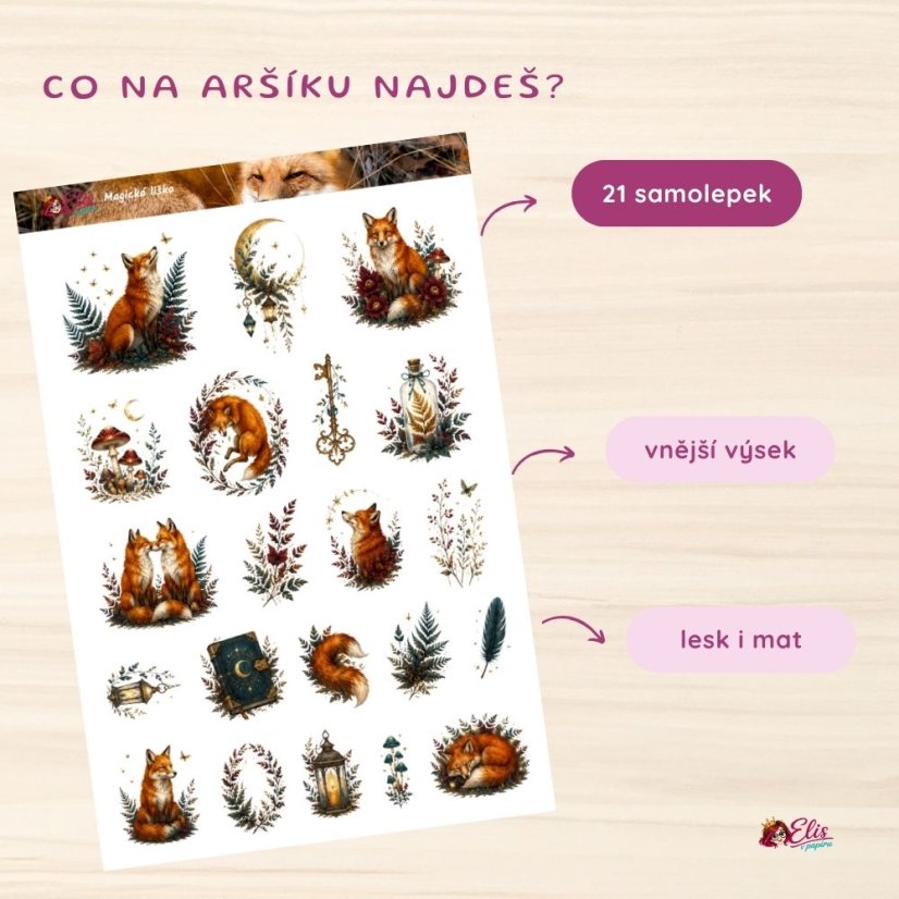 Kouzelný les | Limitovaná sada | Lesk a mat