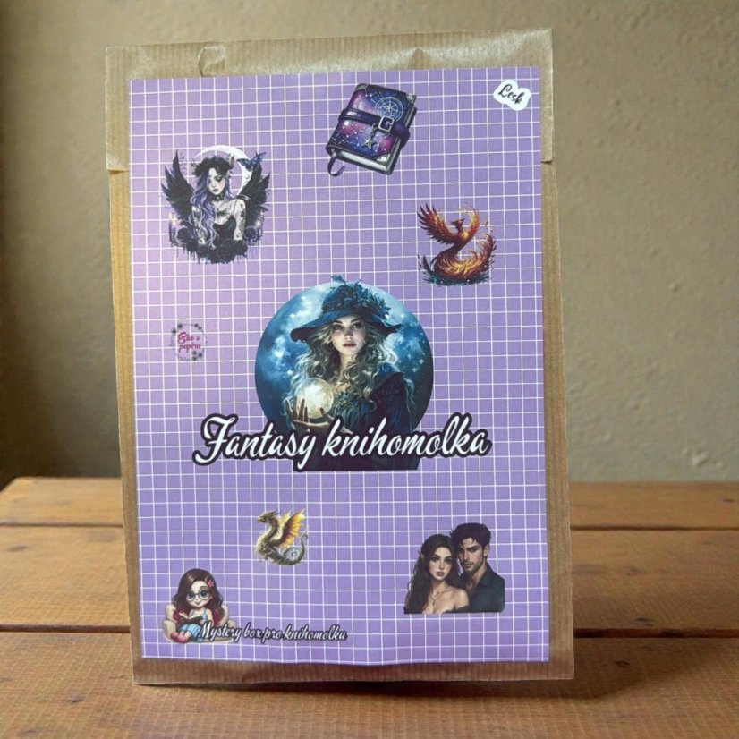 Fantasy knihomolka | Balíček z mystery boxu pro knihomolky