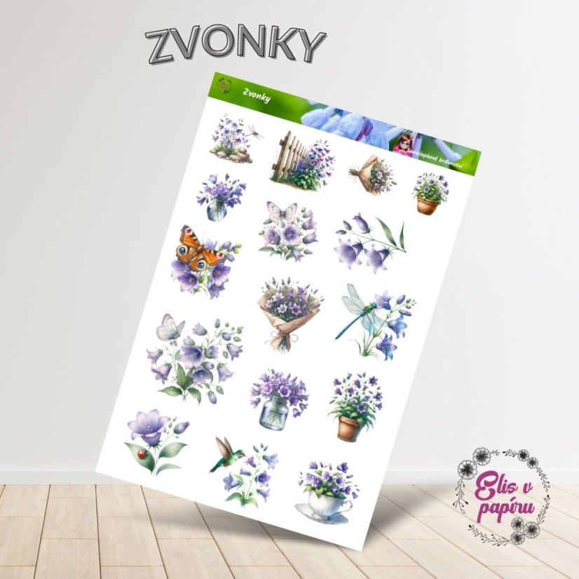Zvonky | Samolepky do diáře