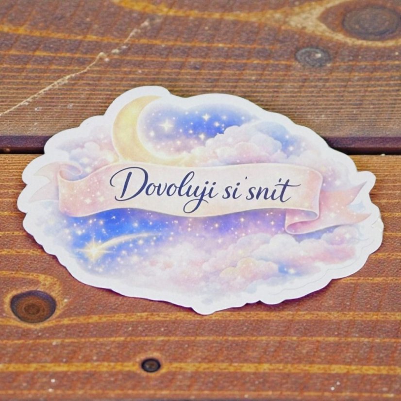 Dovoluji si snít | Samolepky do diáře