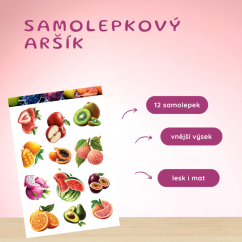 Ovoce | Samolepky do diáře
