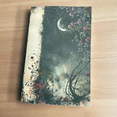 Vintage sešit Gotická růže