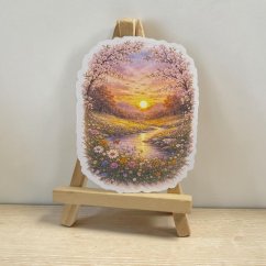 Západ slunce | Samolepka do diáře