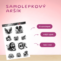 Síla, co se nezastaví | Samolepky do diáře